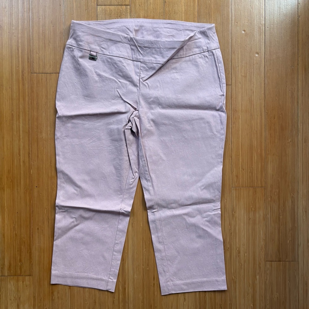 Alfani Petite Dusty Rose Pull-On Pants